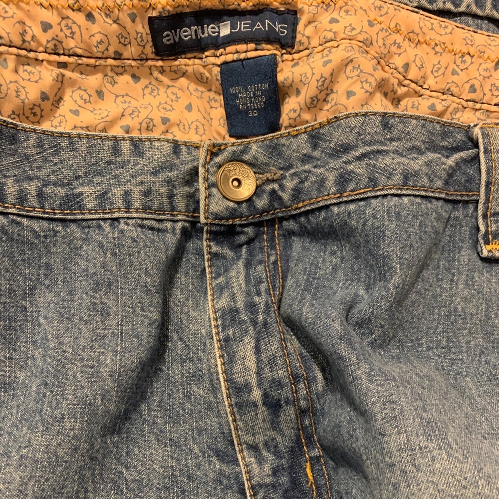 Plus size jeans by Avenue